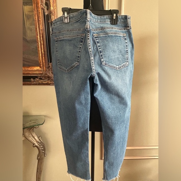 Rag & Bone Dre Low Rise Slim Boyfriend Distressed Raw Hem Jeans Size 27 - Picture 4 of 6